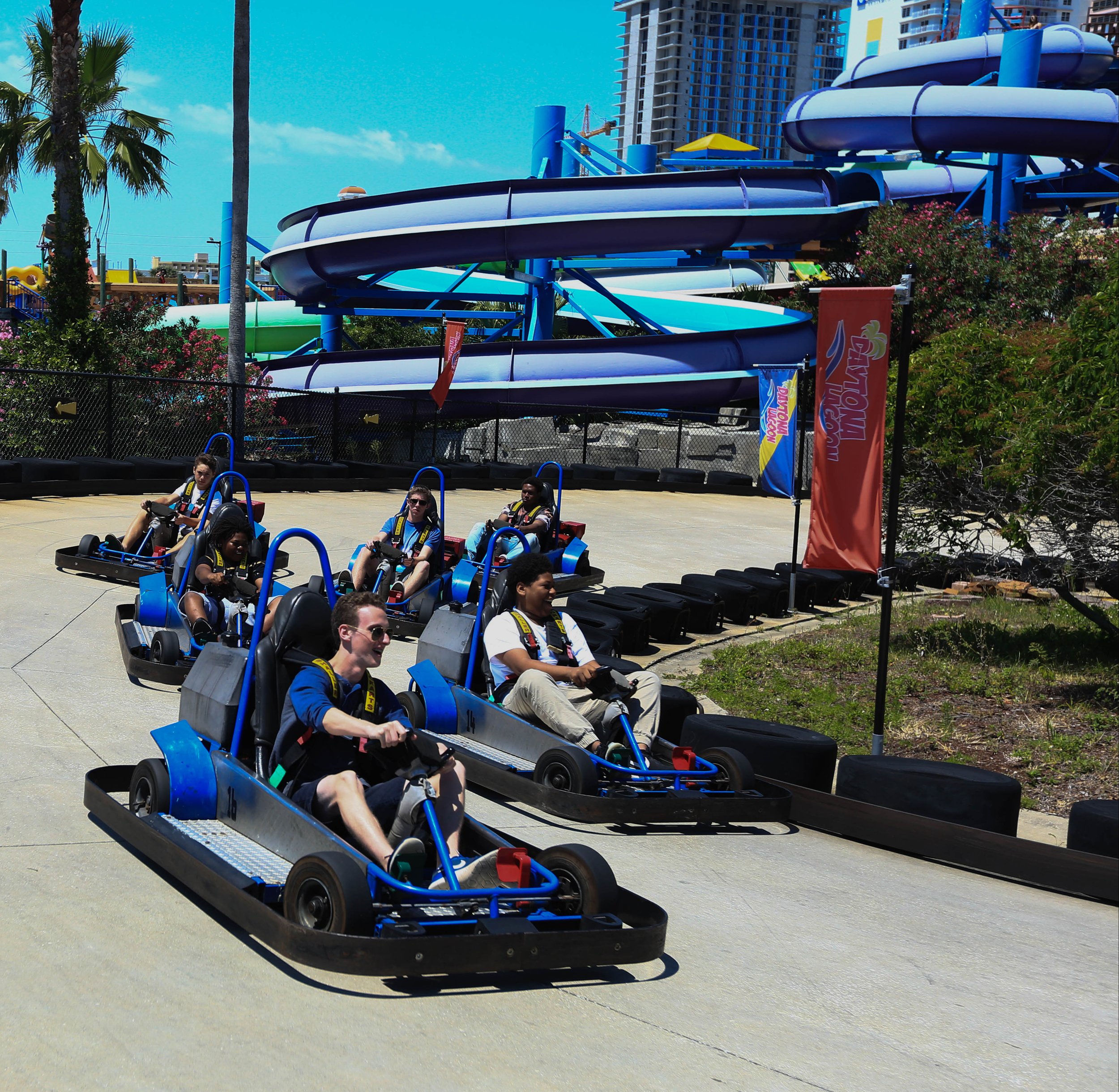 Race to Fun: Discover the High-Speed Excitement of Daytona Lagoon's Go-Karts.