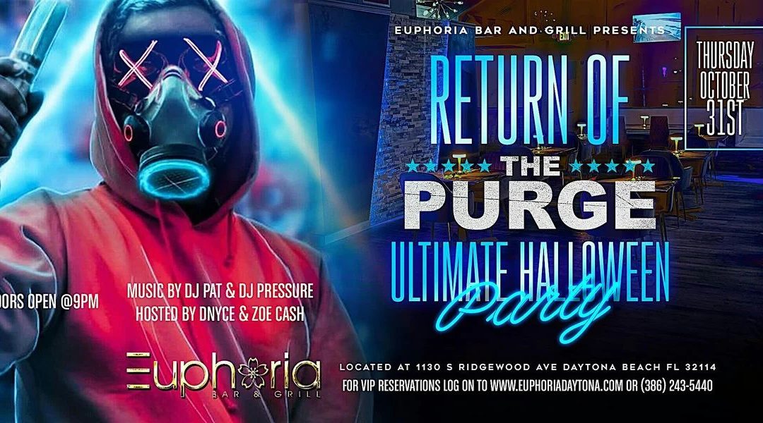 Euphoria Bar and Grill Hosts the Annual Halloween Purge!