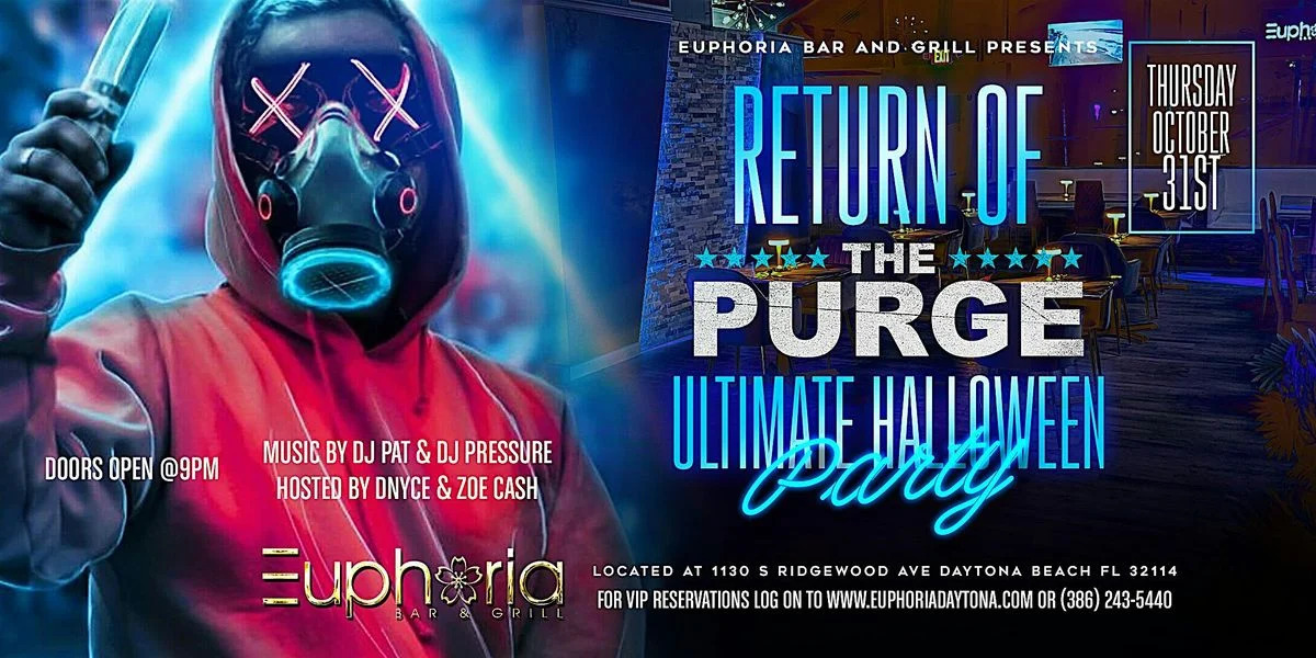 Euphoria Bar and Grill Hosts the Annual Halloween Purge!