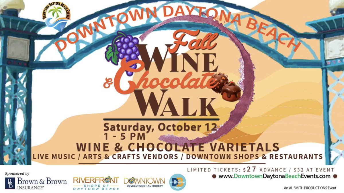 Fall Wine & Chocolate Walk: A Sweet Escape in Daytona Beach