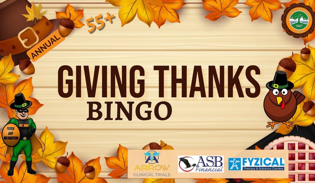 Get Ready for Giving Thanks Bingo: A Community Celebration in Florida