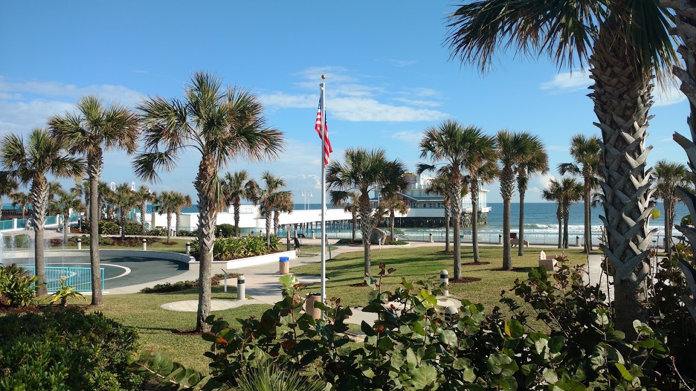 Celebrate Take A Walk Outdoors Day at Breakers Oceanfront Park Today