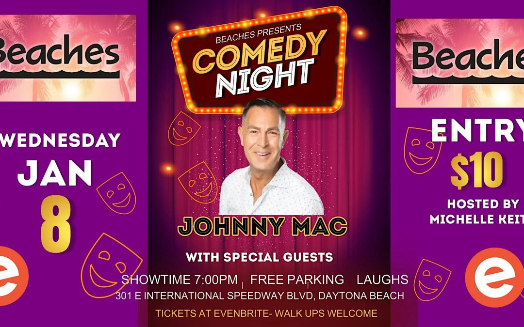 Comedy Lovers Unite: Beaches Comedy Night in Daytona Beach