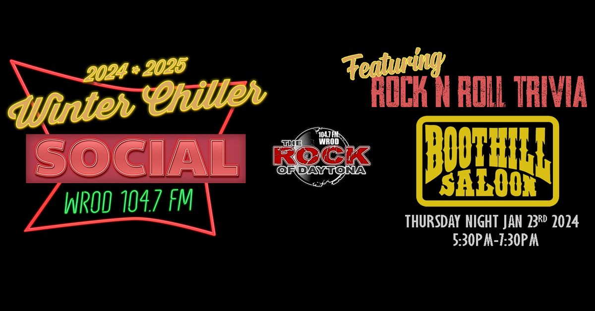 Rock of Daytona Winter Chiller: A Night of Music, Food, and Fun!